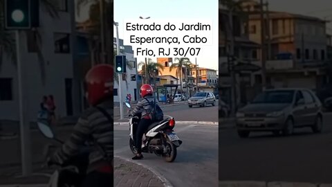 Cabo Frio hoje 30/07 [ Jardim Esperança, RJ] #shorts