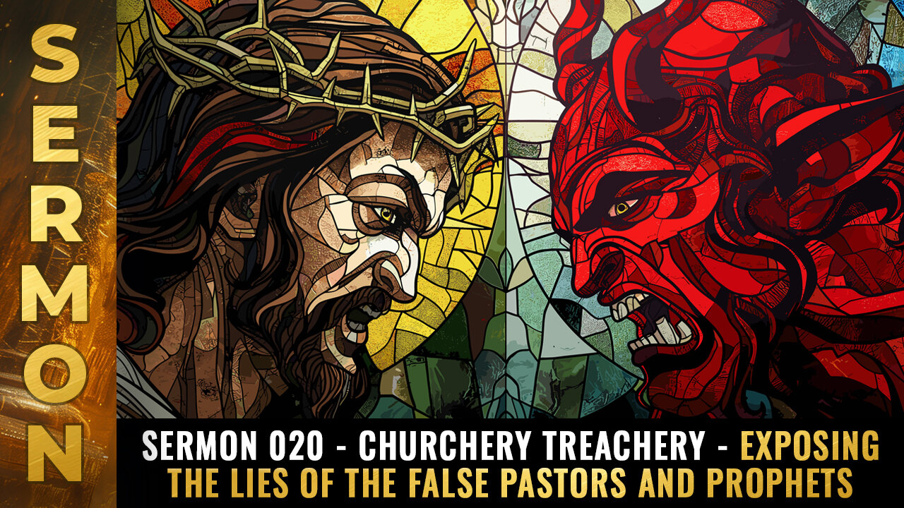 Sermon #020 - Churchery TREACHERY - Exposing the lies of the FALSE pastors and prophets