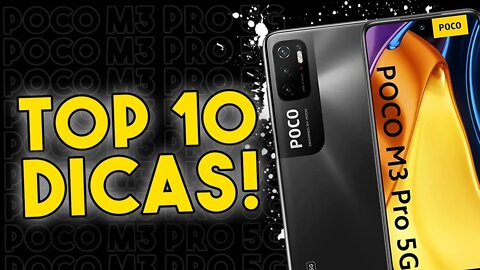 TOP 10 DICAS E TRUQUES para o Poco M3 Pro 5G que você PRECISA SABER!