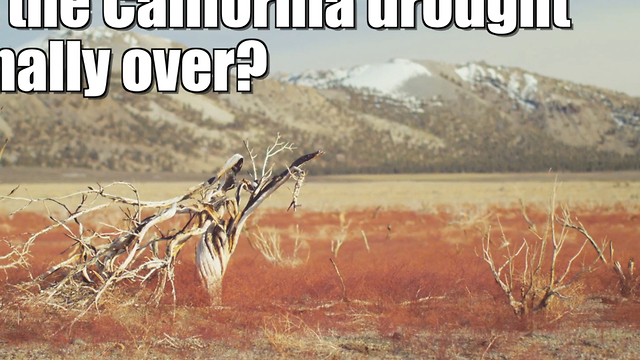 Did the California drought just end?