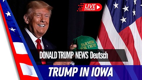 DOnald Trump LIVE in Iowa.