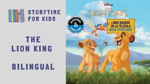 @Storytime for Kids | The Lion King | Libro Basado en la Película | Movie Storybook | Disney Movie