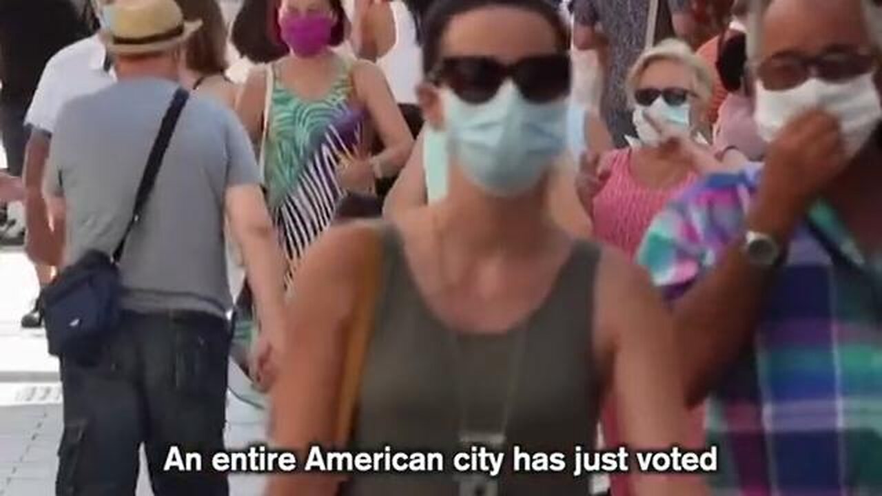 The city of Huntington Beach, California, voted to officially ban all future mask & vaccine mandates