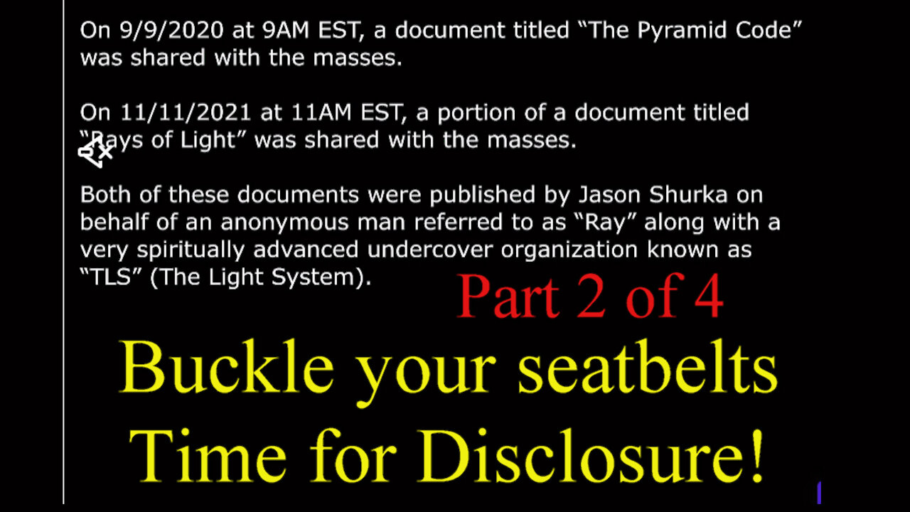 Missing Charlie Ward? Check out Ray of TLS - DISCLOSURE part 2