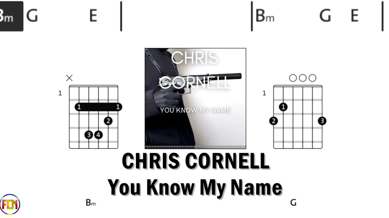 CHRIS CORNELL You Know My Name - From Casino Royale Soundtrack FCN GUITAR CHORDS & LYRICS