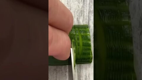 Satisfying Cucumber cutting #asmr