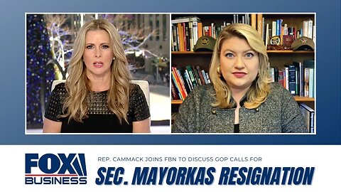 Rep. Cammack Joins FBN To Discuss GOP Calls For DHS Secretary Mayorkas To Resign