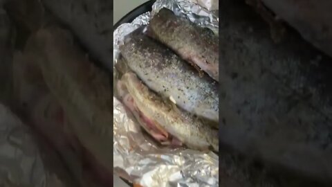 Trout is delicious