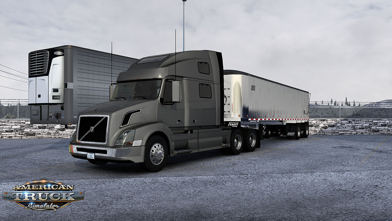 ATS Gameplay | Volvo VNL | Missoula MT to Butte MT | Waste Paper 36,002lb