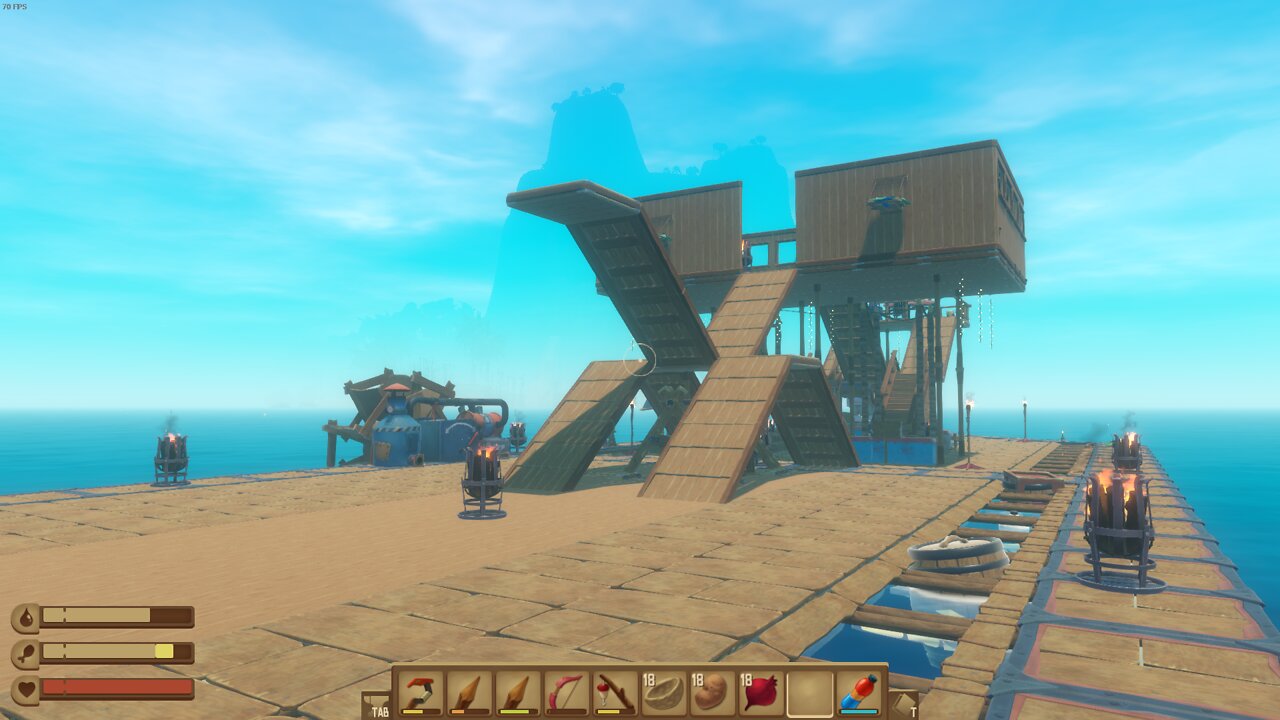 Raft - Hard Mode / After defying death , time to some resources and fix that raft ! / S1 E3