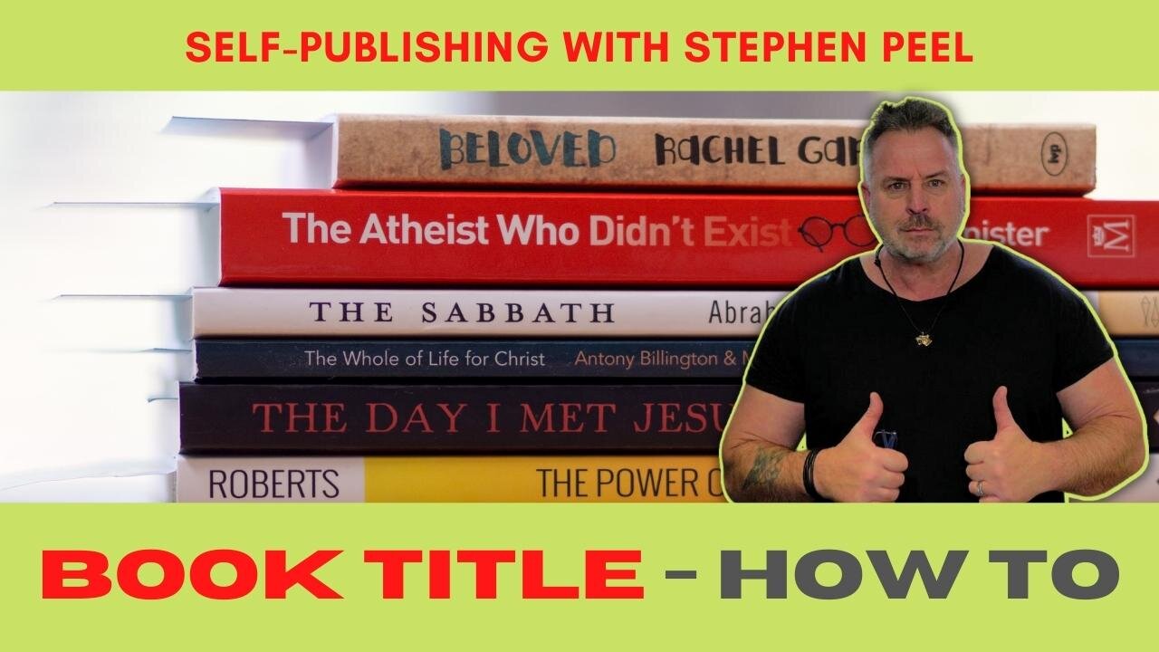 Book Title. Why you need to format it correctly for more sales.