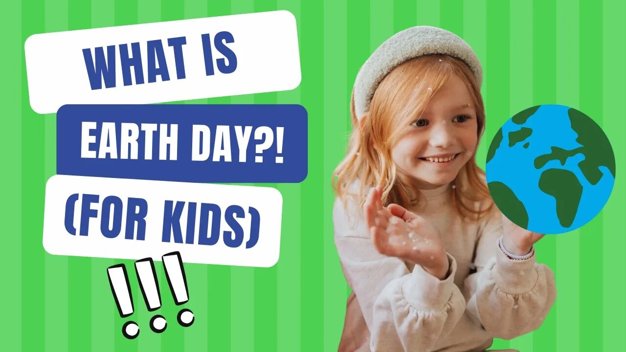 What is Earth Day? History Lesson for Kids about Earth Day with a Fun Craft Activity!