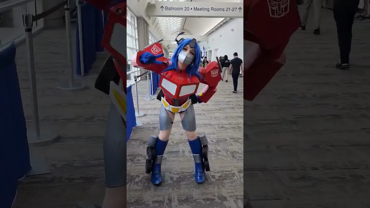 Optimus Prime at Comic Con