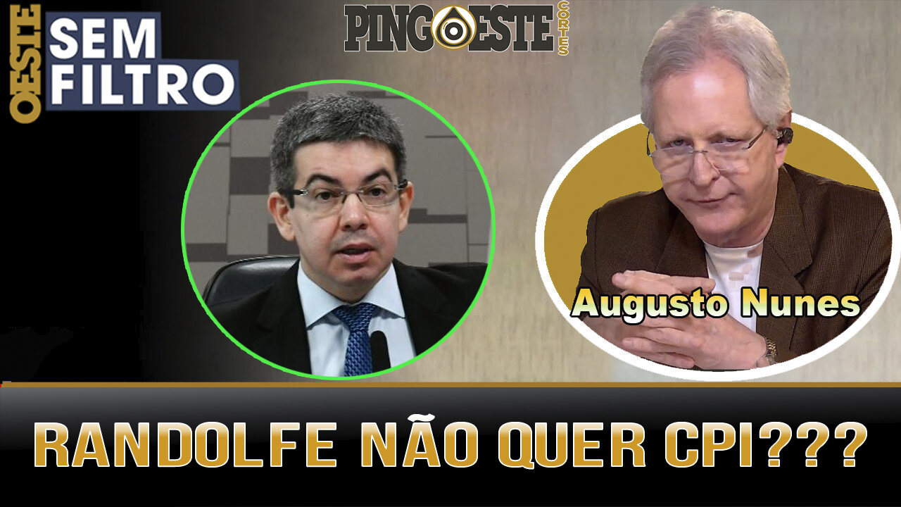 Porque o senador Randolfe não quer CPI para invasão em Brasília [AUGUSTO NUNES]