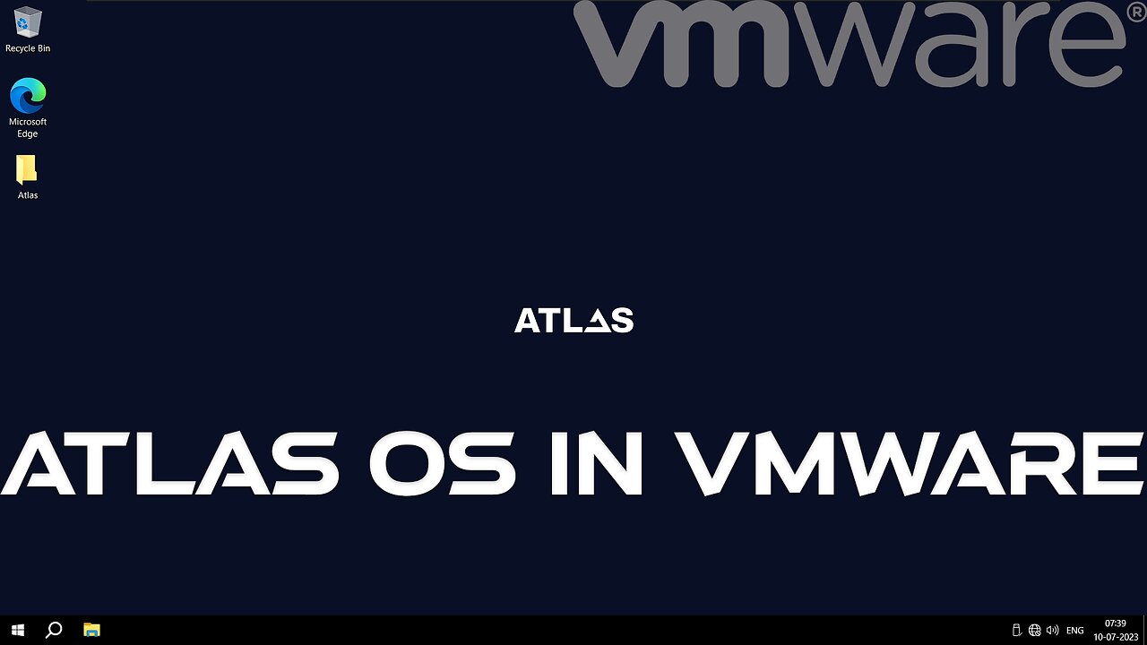 How to Install Atlas OS in VMware