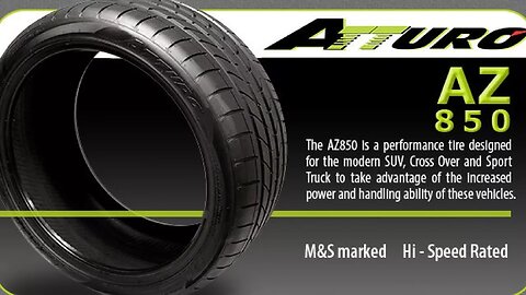 Atturo AZ850 Performance Tire Review...