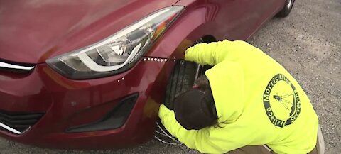 Mt. Charleston snow prompts reminder for winter vehicle safety