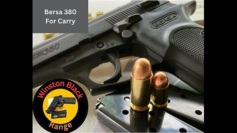 Bersa 380 {Argentina} table top Carry option.