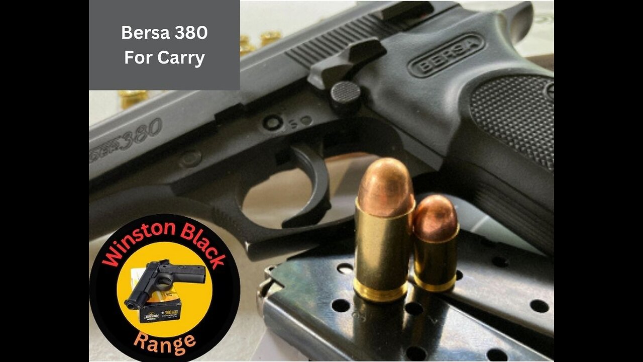 Bersa 380 {Argentina} table top Carry option.