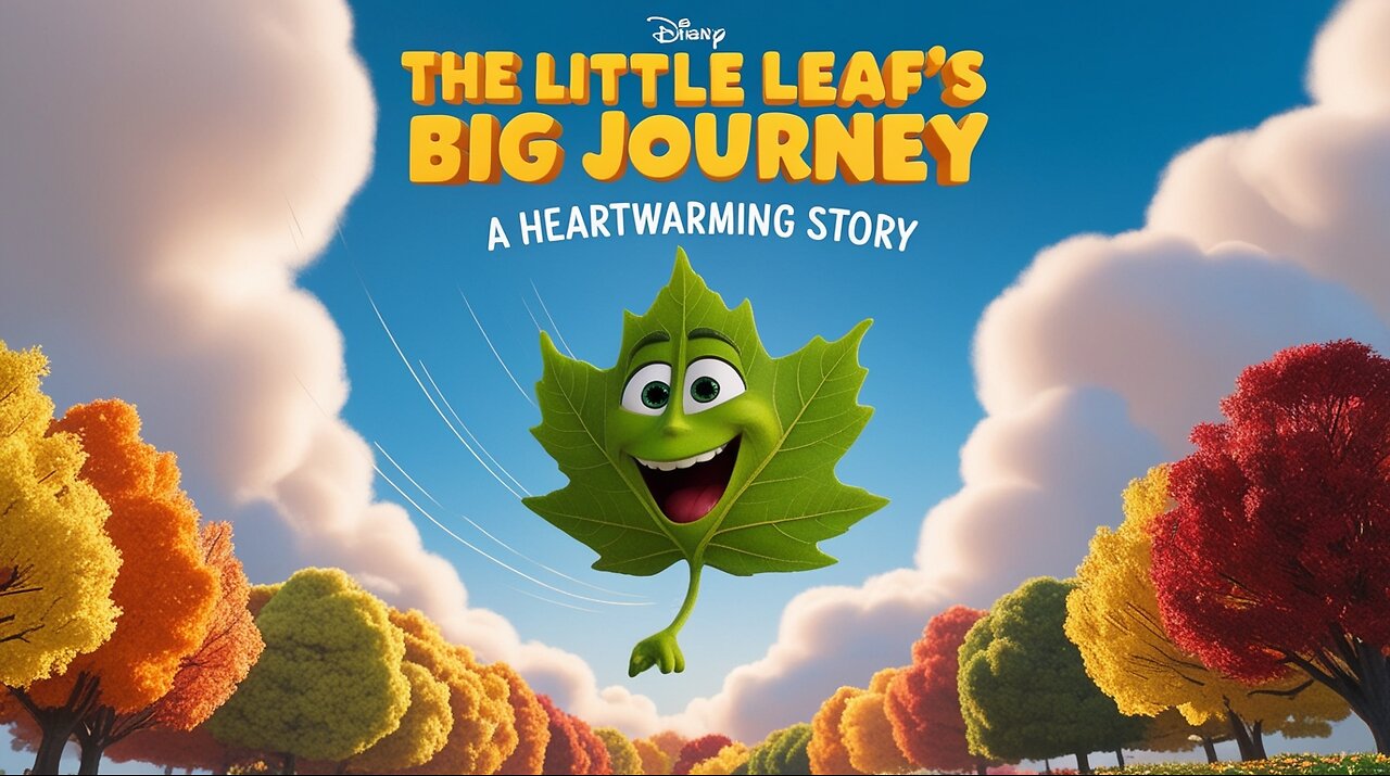 "The Little Leaf’s Big Journey | A Heartwarming Moral Story for Kids"