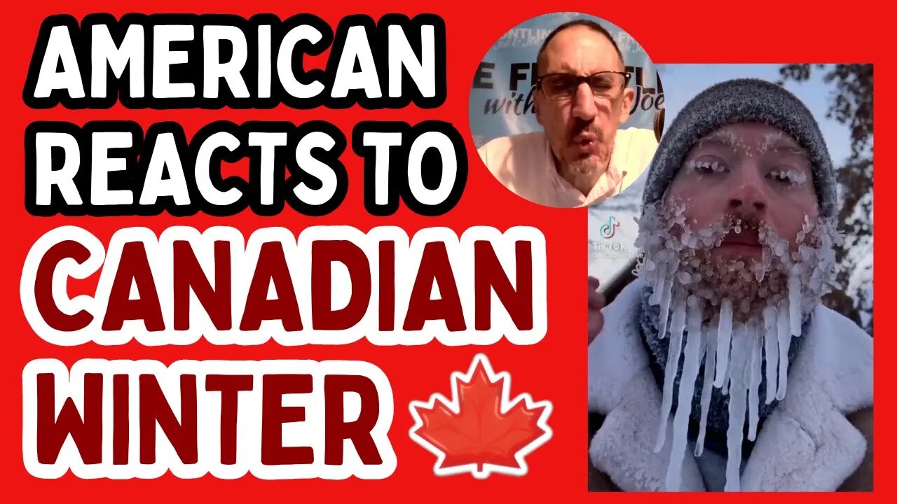 American Reacts to a Canadian Winter!