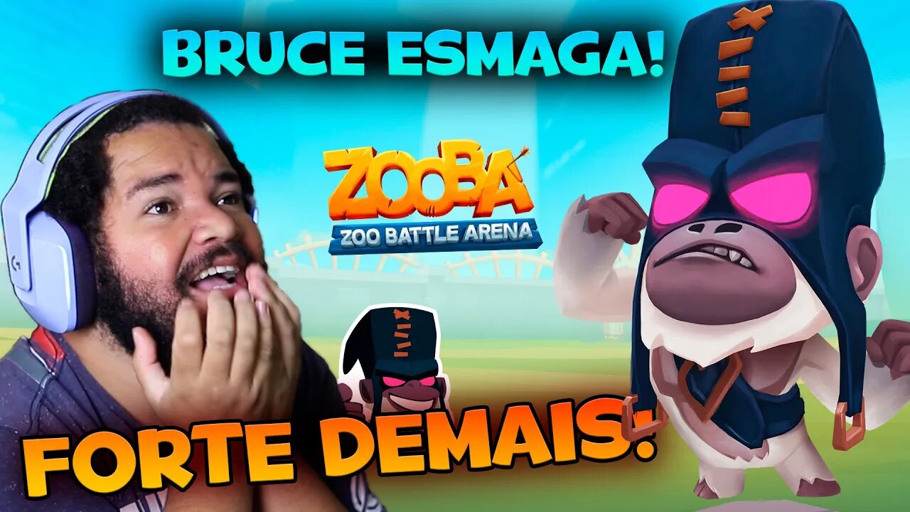 ESSA MISSÃO OBRIGOU O BRUCE A ESMAGAR GERAL! ZOOBA: Jogo de Batalha Animal