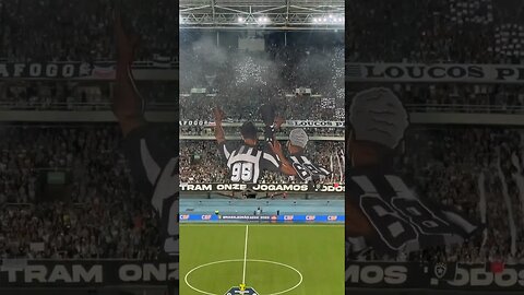 🔥UM DOS MOSAICOS MAIS BONITOS DA HISTÓRIA DO FUTEBOL! #botafogo #brasileirão #segueolíder