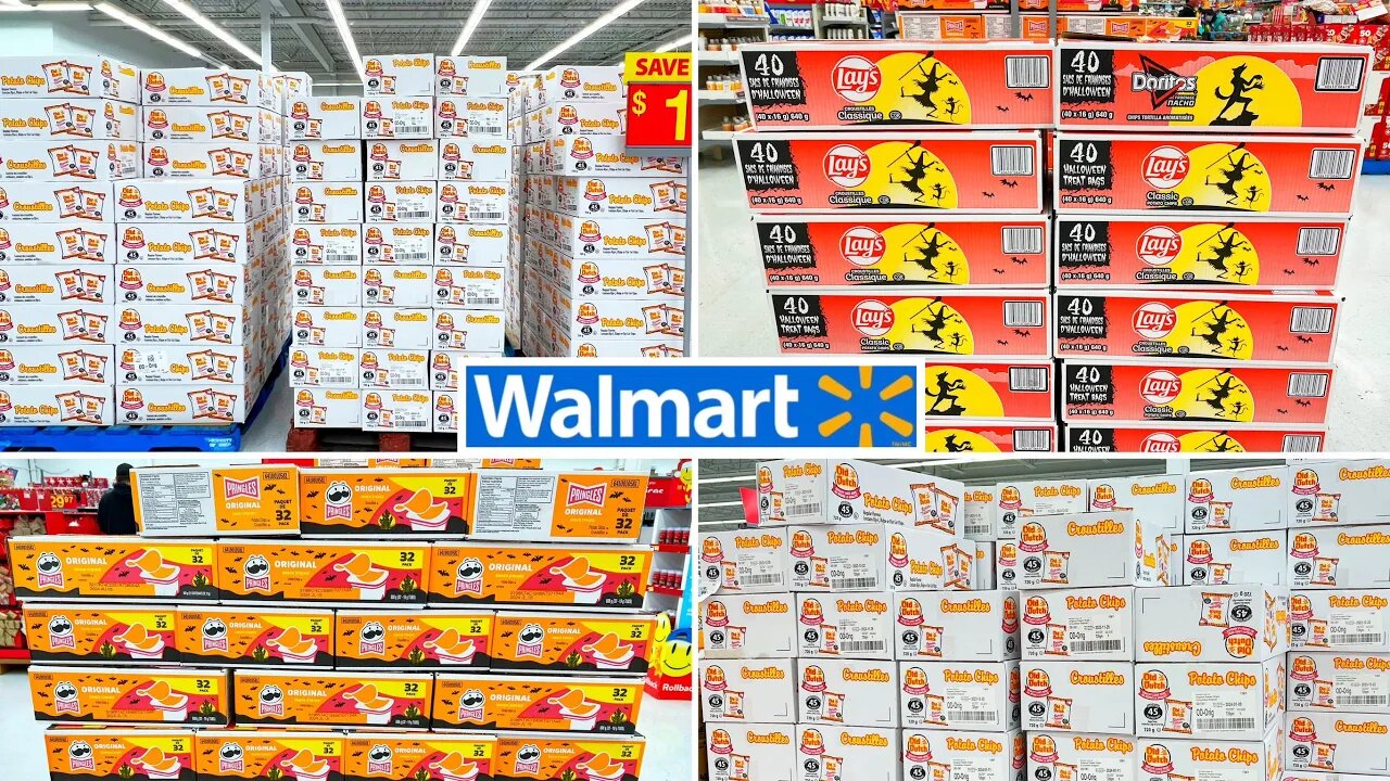 WALMART * LOTS OF CHIPS FOR HALLOWEEN