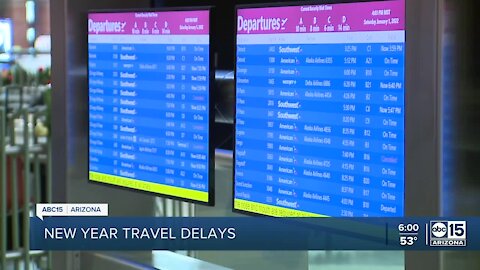 New Year travel delay