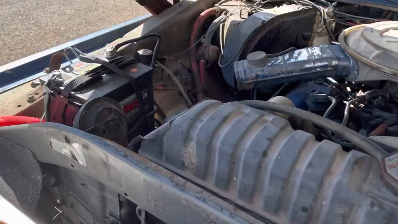 OBS Dent Side F-150 new plugs and wires