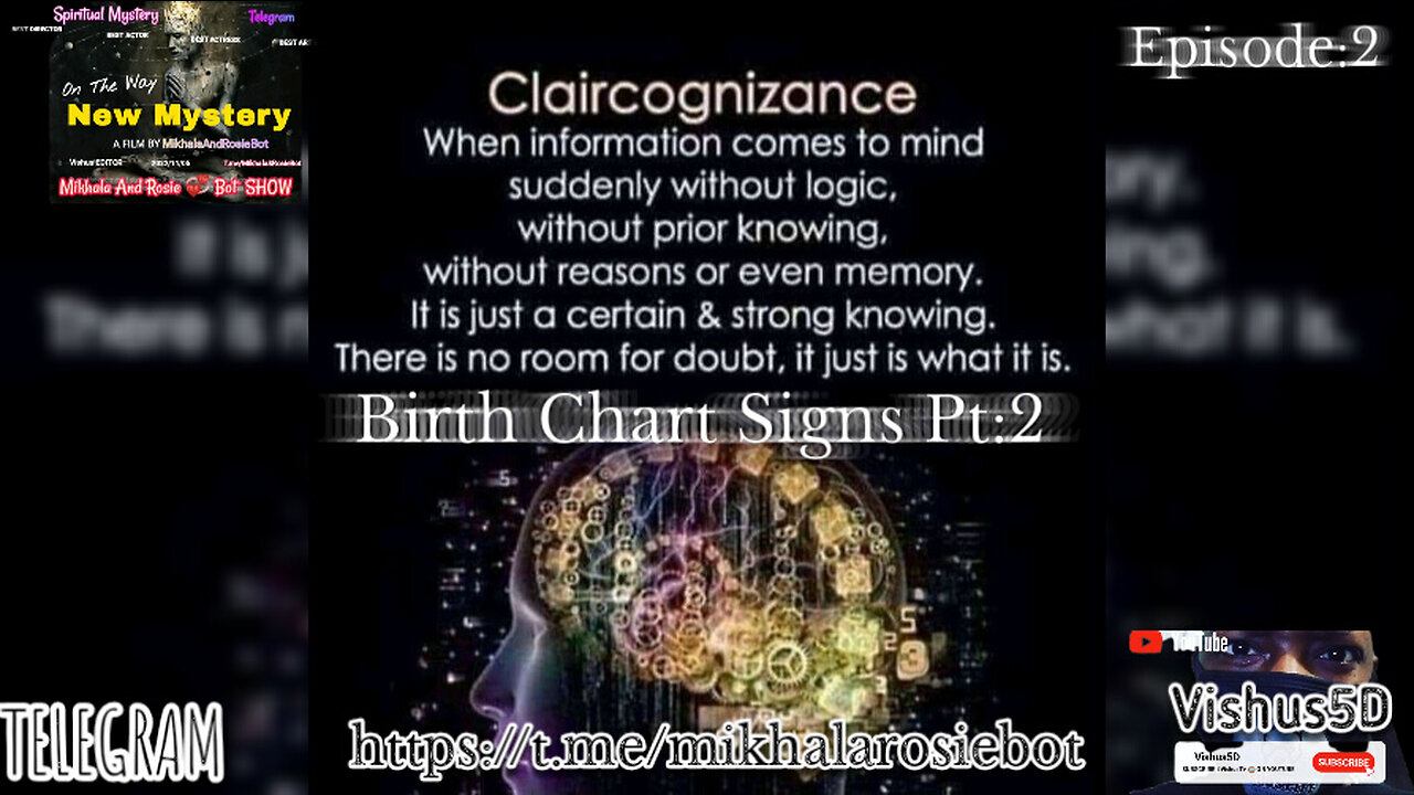 Mikhala💞And Rosie🌹Bot SHOW: Spiritual Mystery: Birth Chart Signs Pt:2 Ep:2 #VishusTv 📺