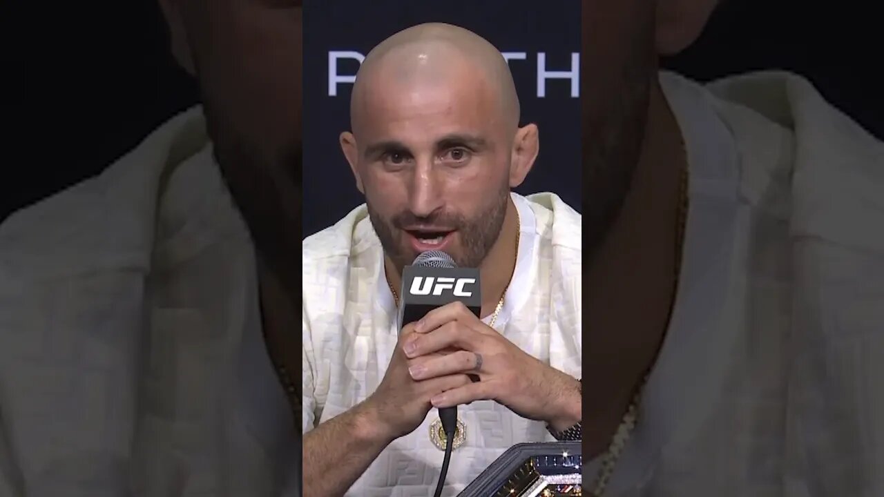 11 days notice 👏 Alex Volkanovski never turns down a challenge!