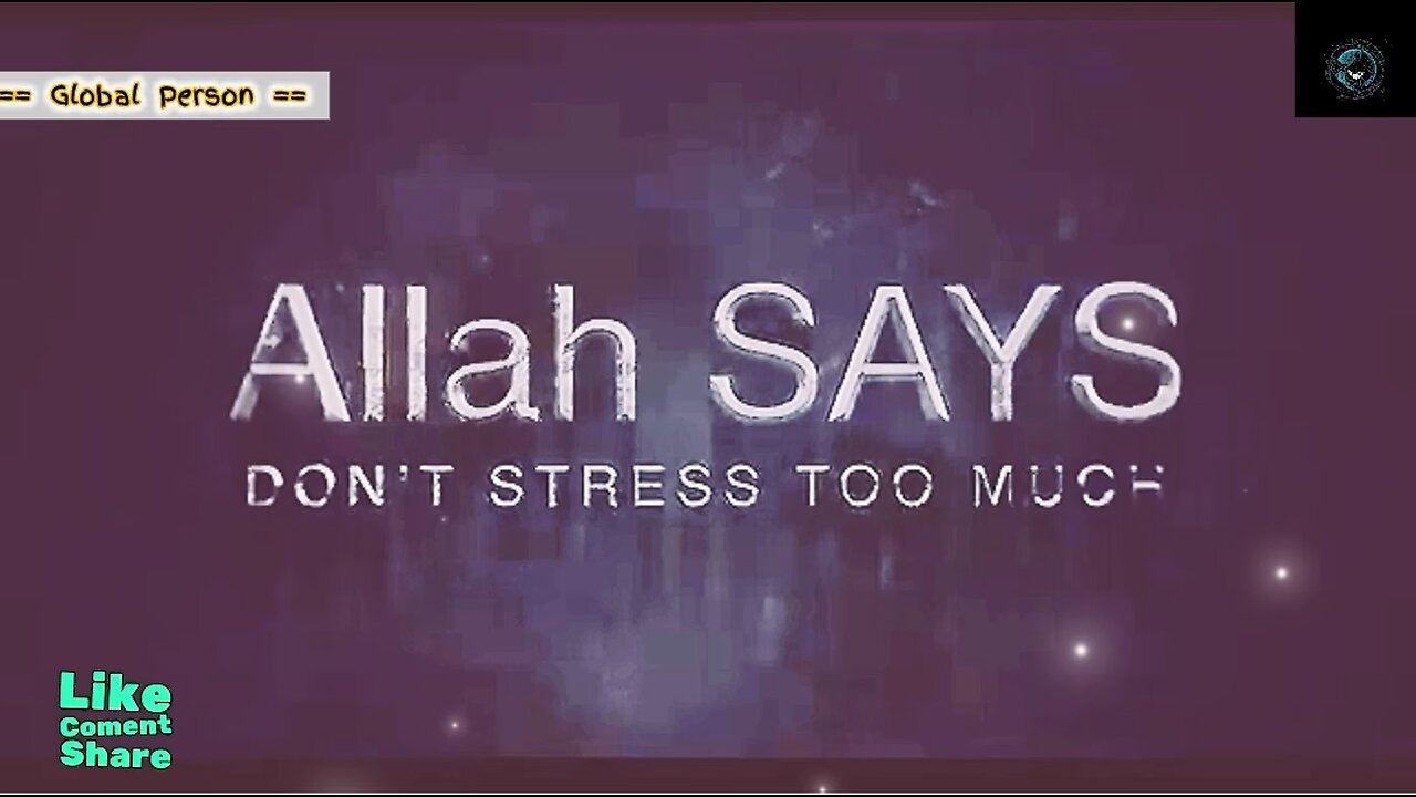 DON'T STRESS TOO MUCH