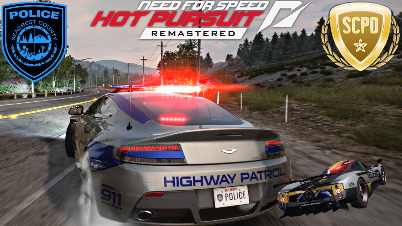 Need for Speed Hot Pursuit: Remastered SCPD,(2020)PC Gameplay [UHD] 2160p [4K60FPS] Video #1