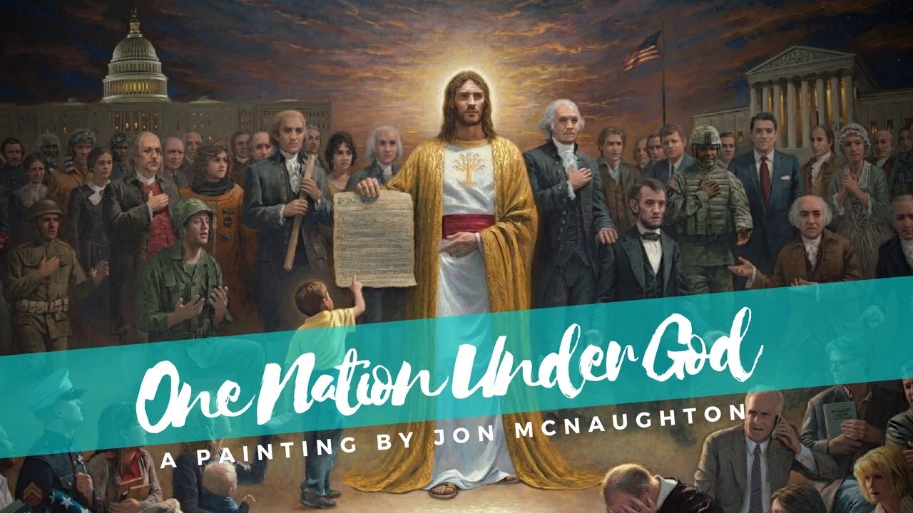 One Nation Under God || An INCREDIBLE Painting by Jon McNaughton