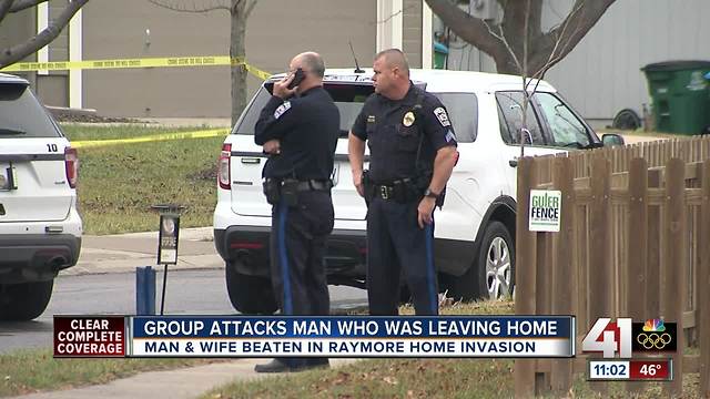 Masked men attack Raymore couple at their home, police say