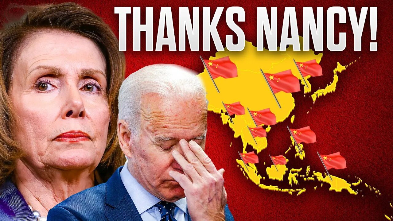 Nancy Pelosi Visit to Taiwan Backfired....Asia Pacific Wants China!