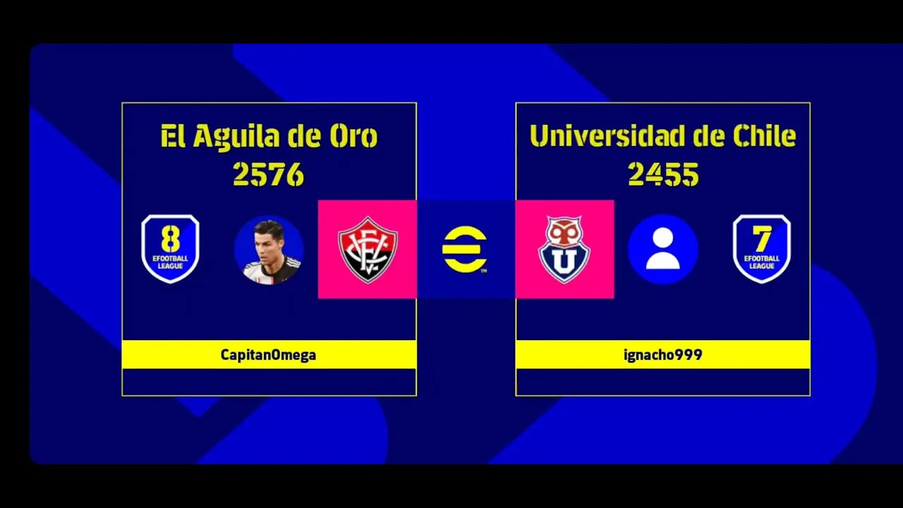 EFOOTBALL: EL AGUILA DE ORO vs UNIVERSIDAD DE CHILE | Entretenimiento Digital 3.0
