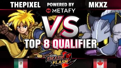 FPS4 Online - ThePixel (Isaac) vs. MKxZ (Meta Knight) - SSF2 Top 8 Qualifier