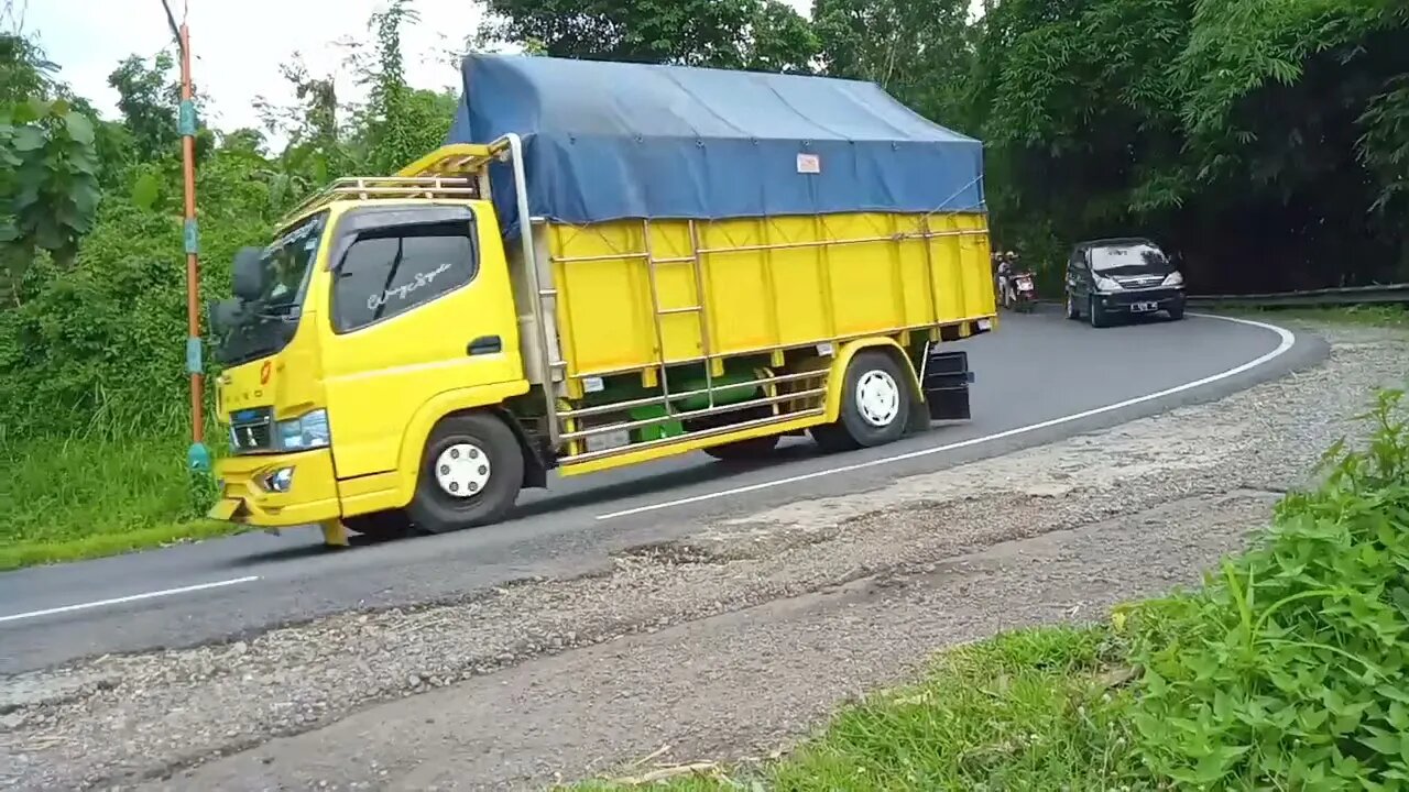 Tikungan Tajam || Antrian Kendaraan Dari Pantai Pangandaran