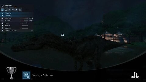 Jurassic World Evolution 2 50% of the database Complete