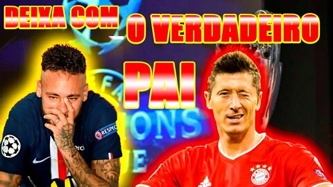BAYERN COM TODO MERECIMENTO!!! CHAMPIONS NA MÃO CERTA!!! NEYMAR APAGADO!!!