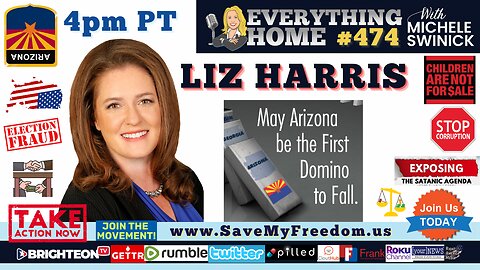 ARIZONA REP. LIZ HARRIS: Arizona Will Be The First Domino To Fall WITH YOUR HELP + Grassroots vs GOP Rino Establishment - Decision vs Division & AZ UPDATES