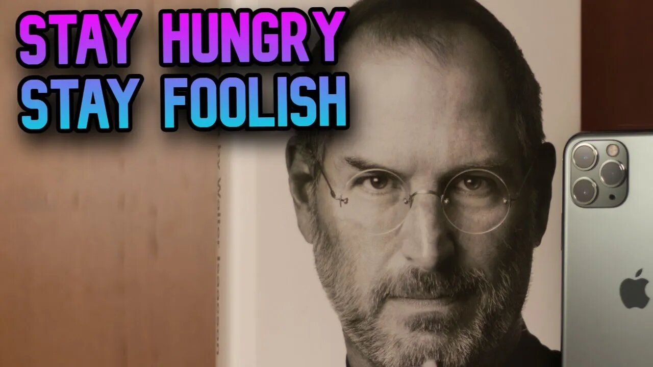 STAY HUNGRY AND STAY FOOLISH - Steve Jobs #shorts