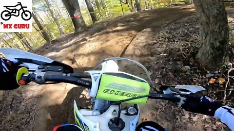 Test riding the Sherco SC250 2 Stroke Cross Country Edition at Crow Canyon!