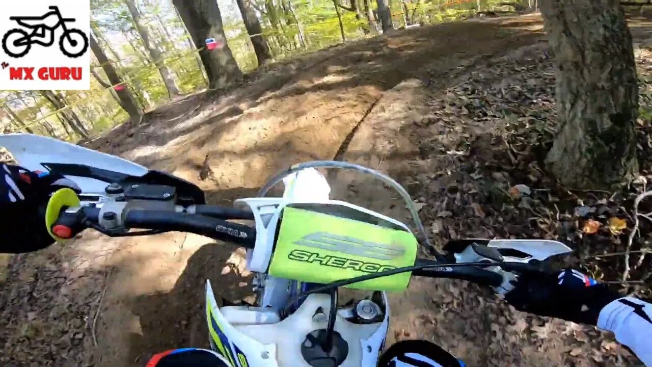 Test riding the Sherco SC250 2 Stroke Cross Country Edition at Crow Canyon!