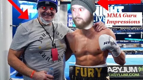 MMA Guru does his John Fury impression and talks about how Tyson Fury came into the world.