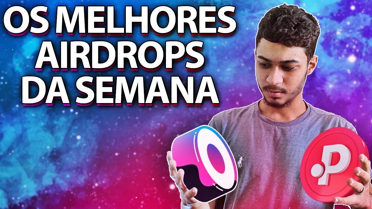 OS MELHORES AIRDROPS DA SEMANA #1