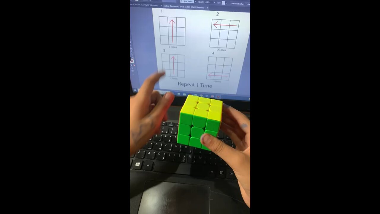 Rubik’s Cube trick