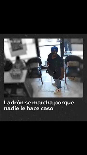 "¡Esto es un atraco! Bueno, si están ocupados me voy"